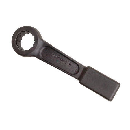 URREA Black flat strike wrench 12 point, 1" opening size. 2716SW